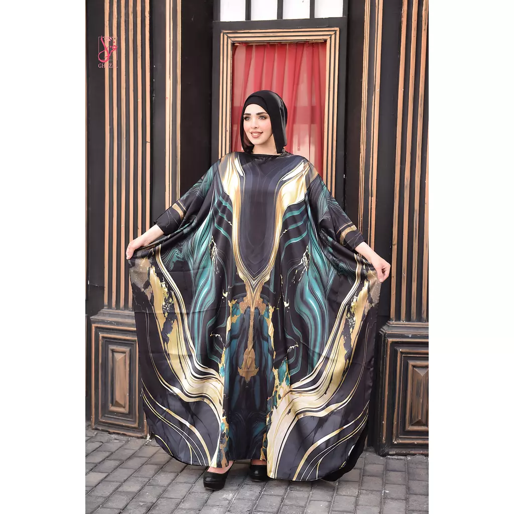 stain abaya  