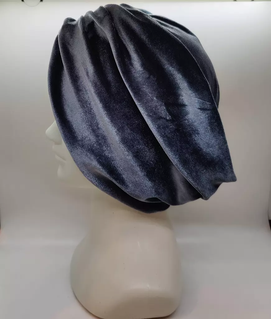 Turban-Velvet-Grey