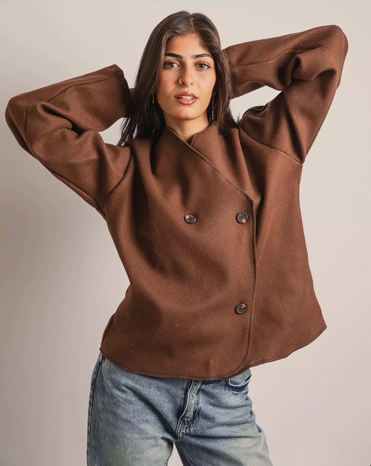 Hazelnut Wrap Jacket 0