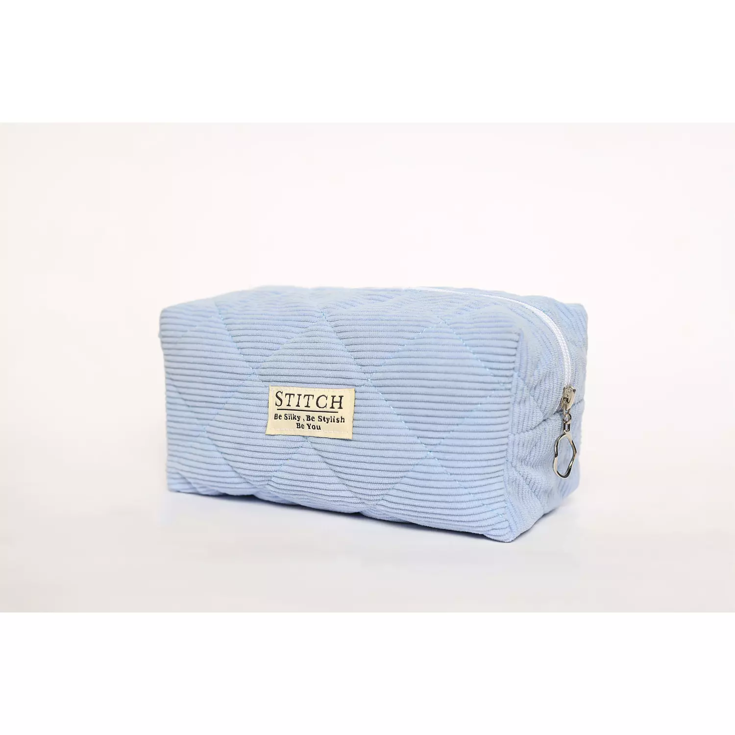 Baby Blue Makeup bag 1