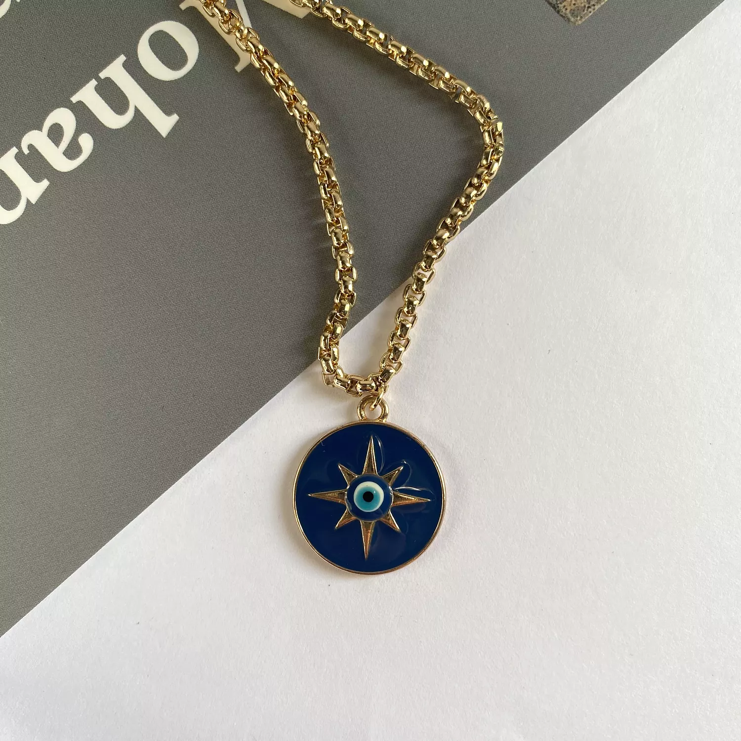 Blue EYE Necklace hover image