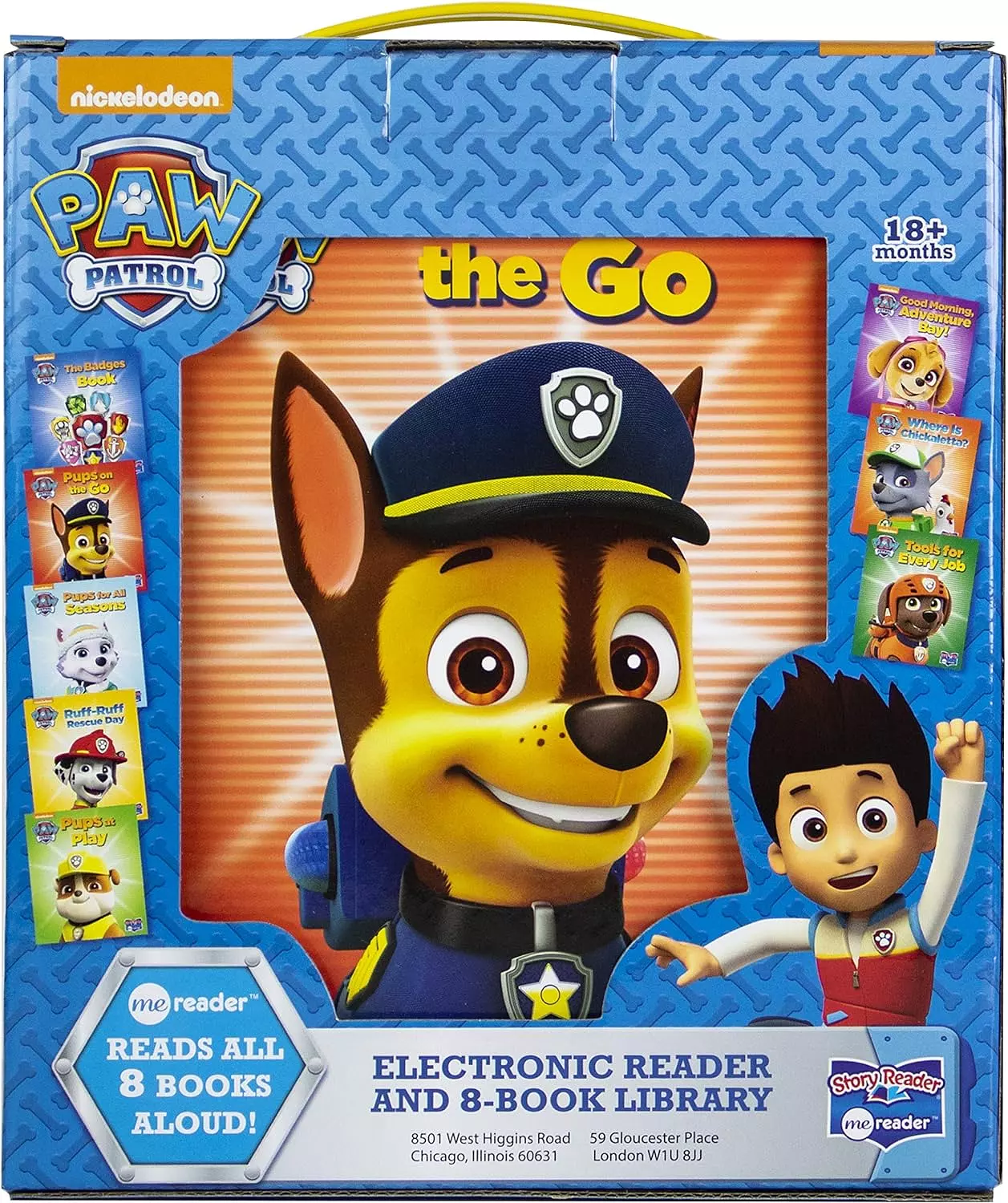 Nickelodeon Paw Patrol Chase, Skye, Marshall, and More! - Me Reader Electronic Reader and 8 Sound Book-2nd-img