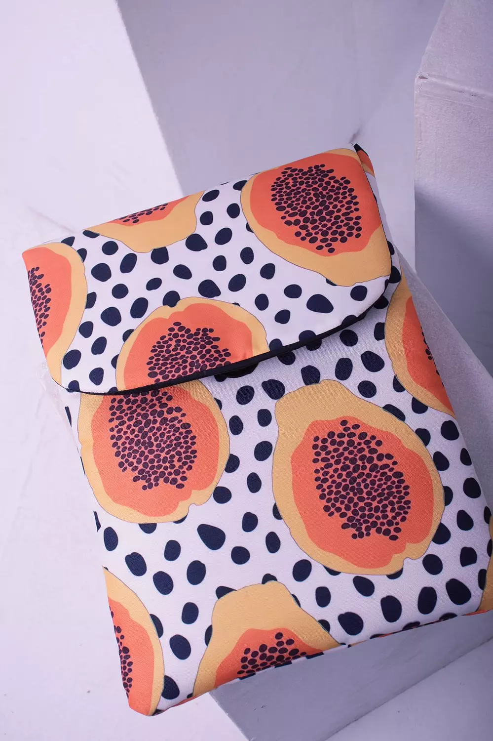 Papaya laptop sleeve hover image