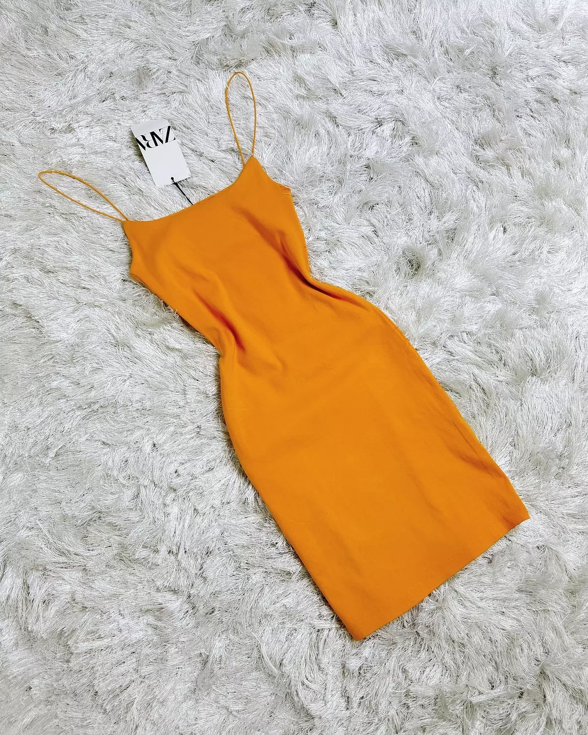 Orange Bodycon Dress 3