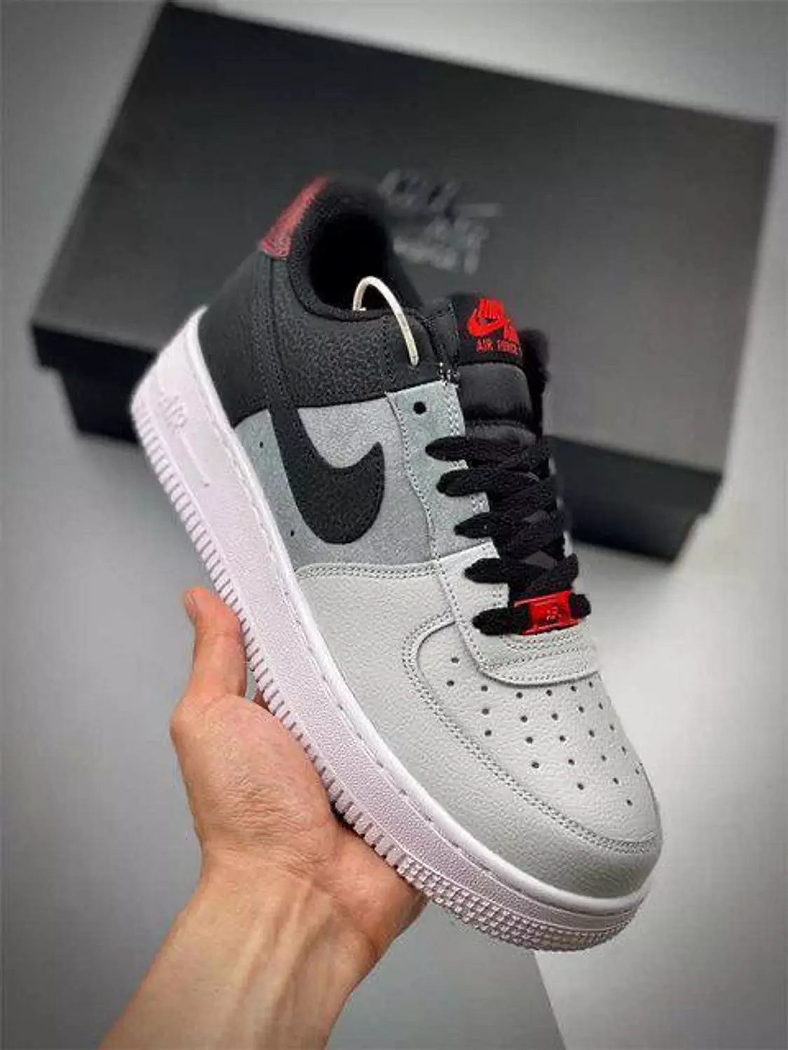 Nike Air Force 1 Low '07 Black Smoke Grey 2