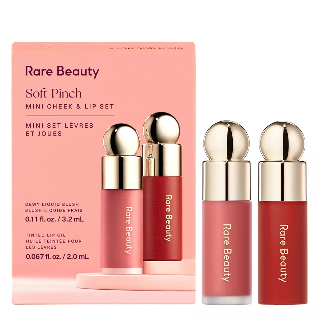 Rare Beauty Mini Soft Pinch Liquid Blush and Lip Oil Set