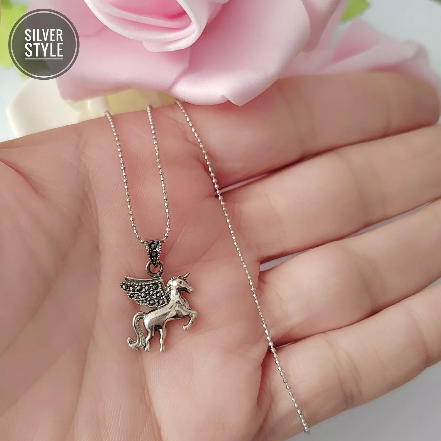 Unicorn pendant  hover image