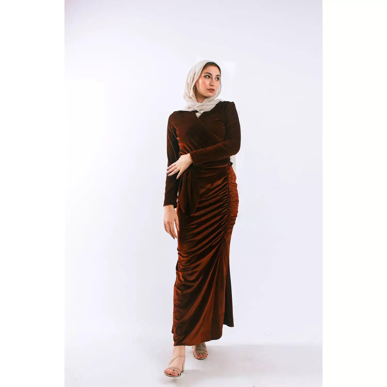 Havane Velours Skirt hover image