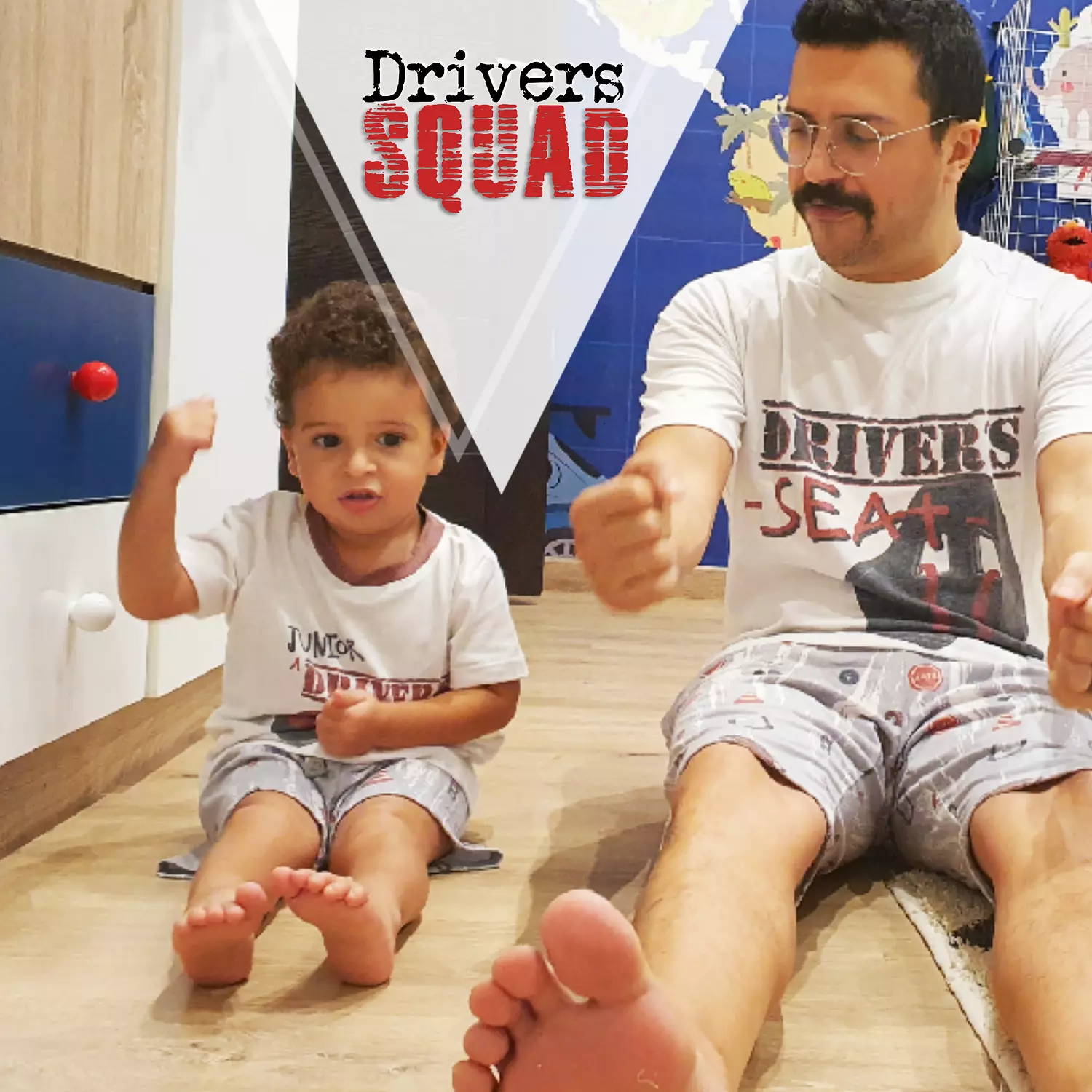 Driver's Squad Daddy Jjs (Pajama) hover image