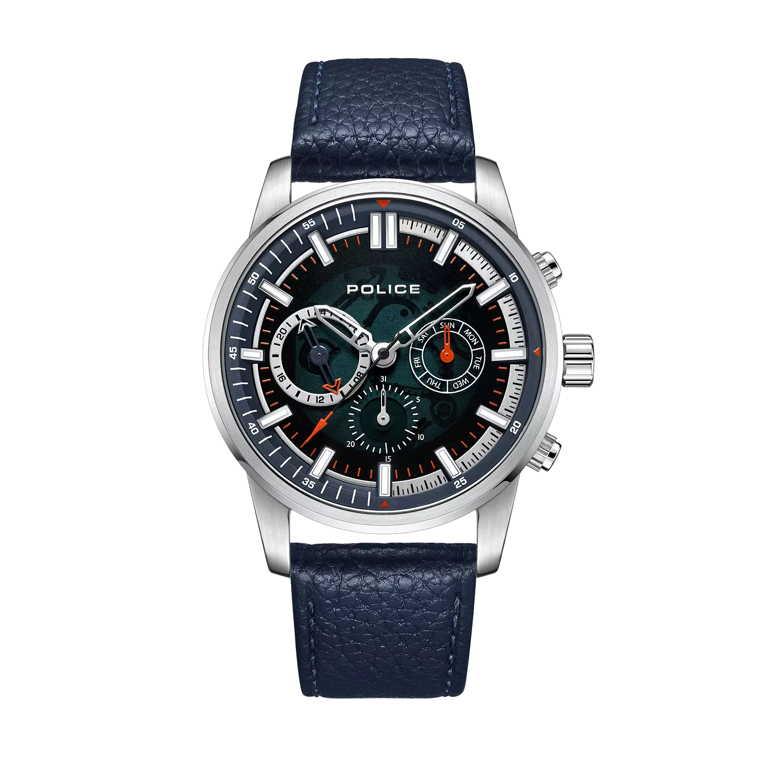 Police PEWJF2227002 Men's Watch, Blue, PEWJF2227002 hover image