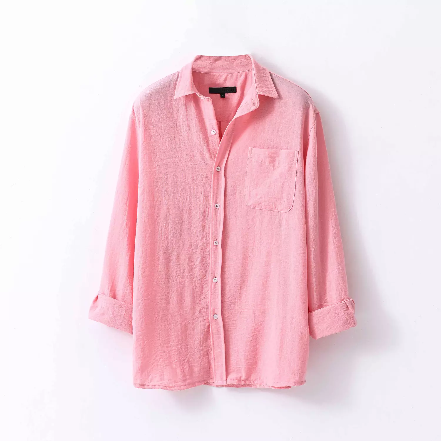 Pink Linen Shirt  6