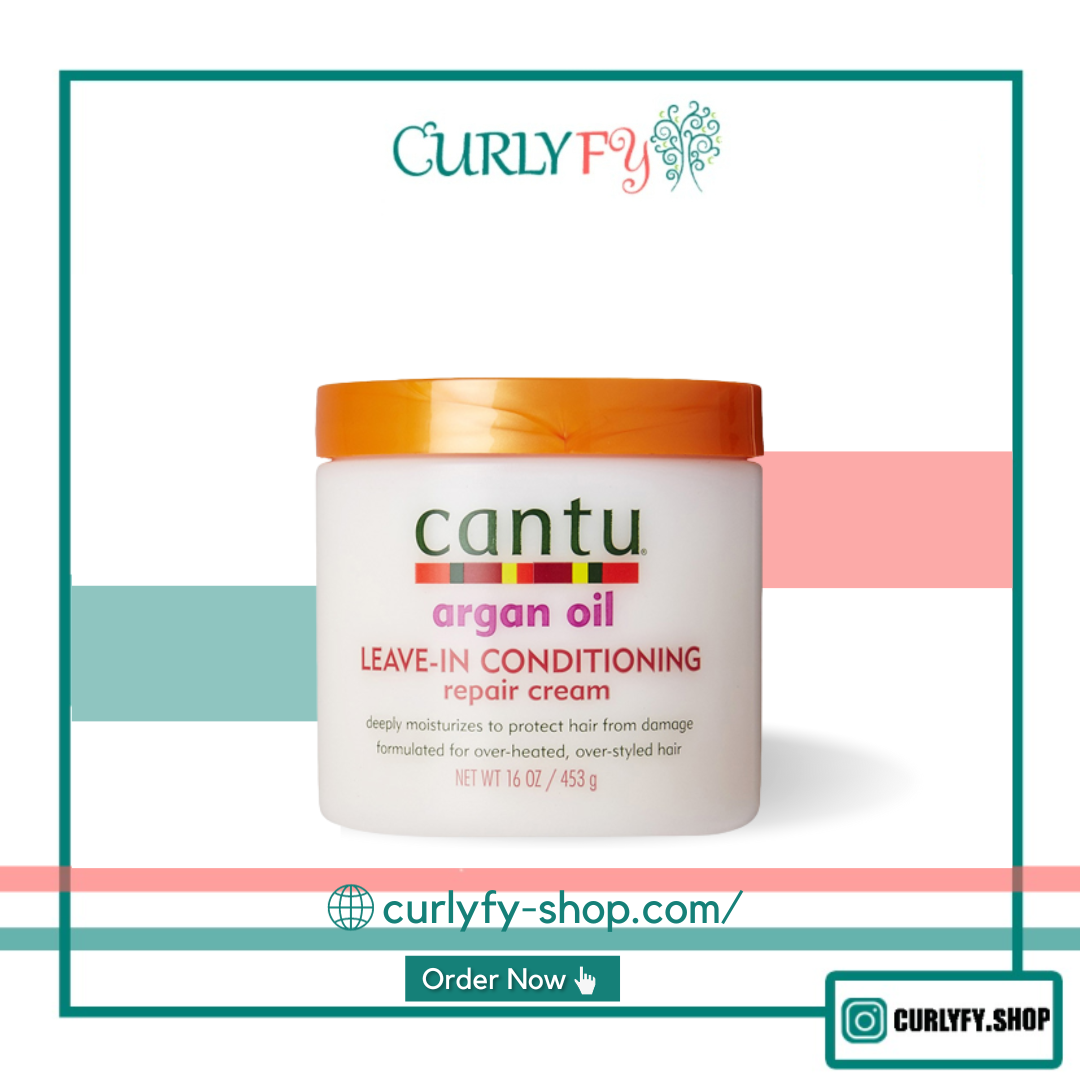 Cantu leave in conditioner with argan oil  