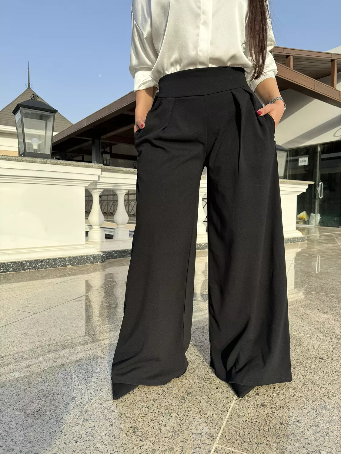 Black Rosaline Pants 0