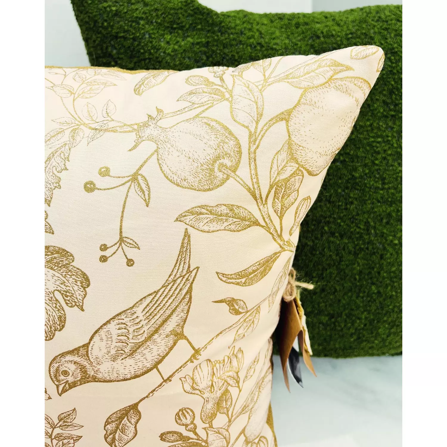 Golden Secret Gardens cushion hover image