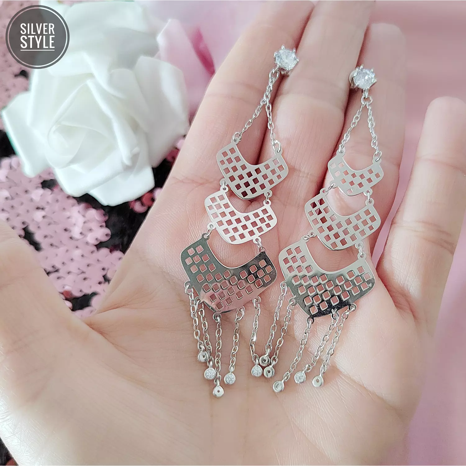 Fancy long Earrings  1