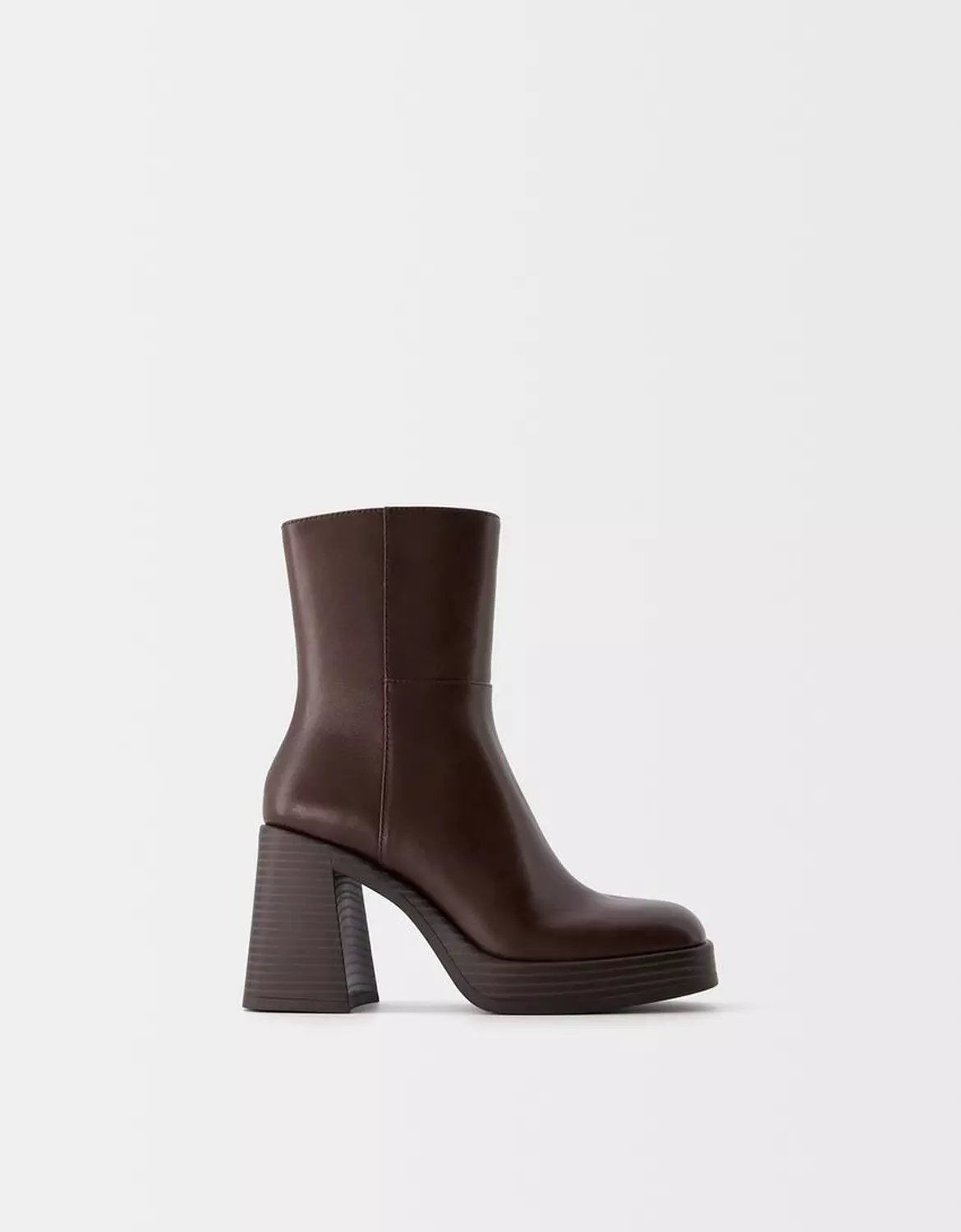 Block heel platform ankle boots-2nd-img