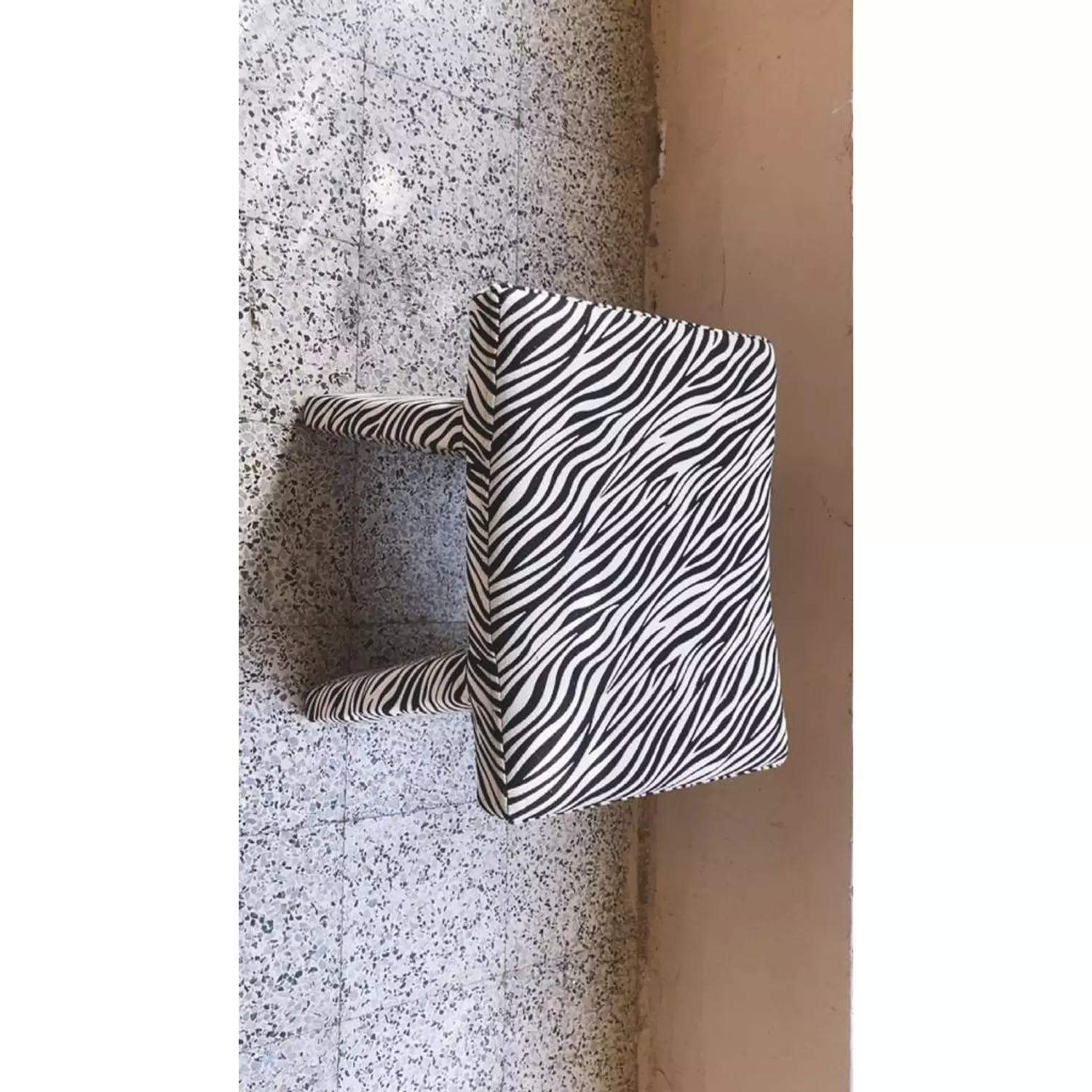 Dalmatian/Zebra stool 4