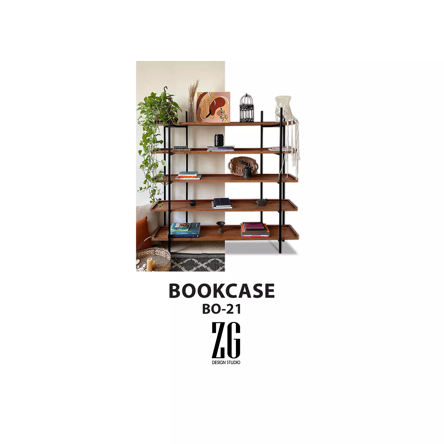 INDUST BOOKCASE hover image