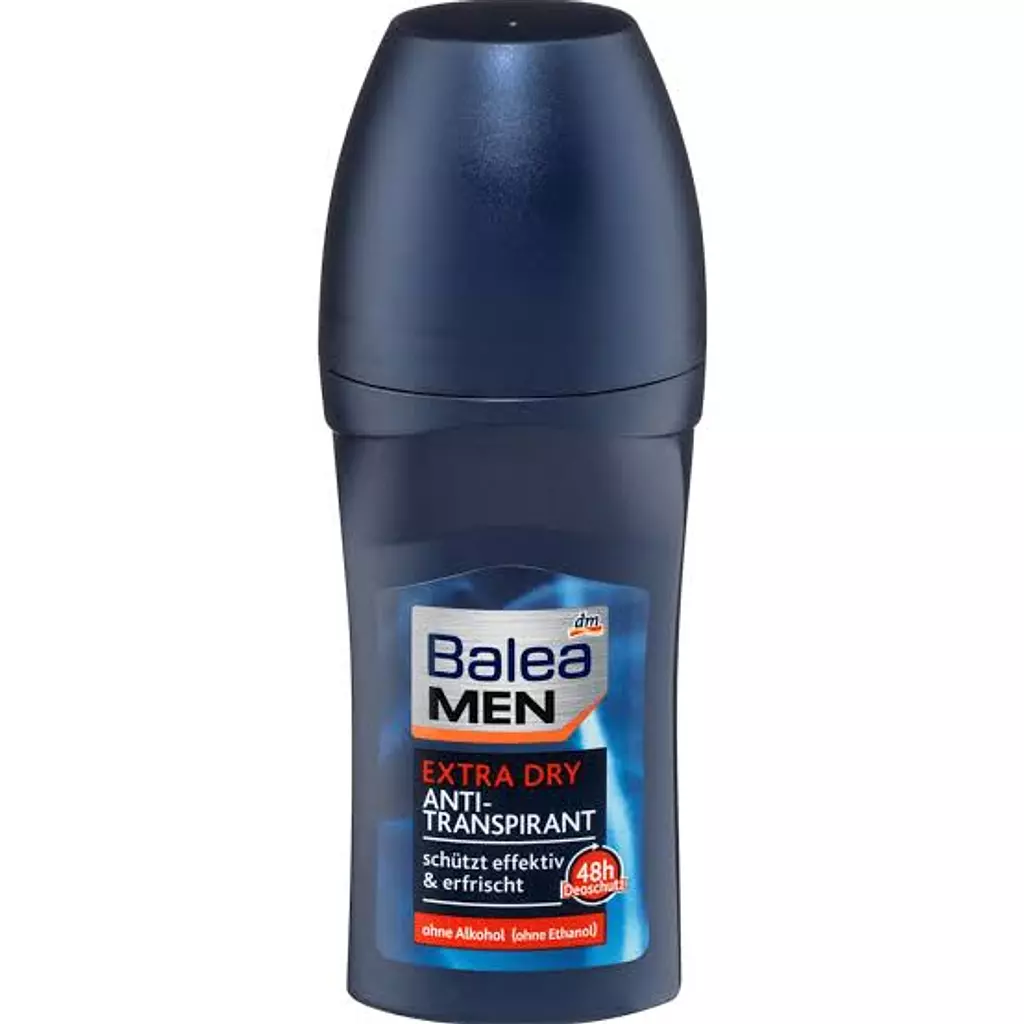 Balea men Deodorant Roll-On Antiperspirant Exrta Dry