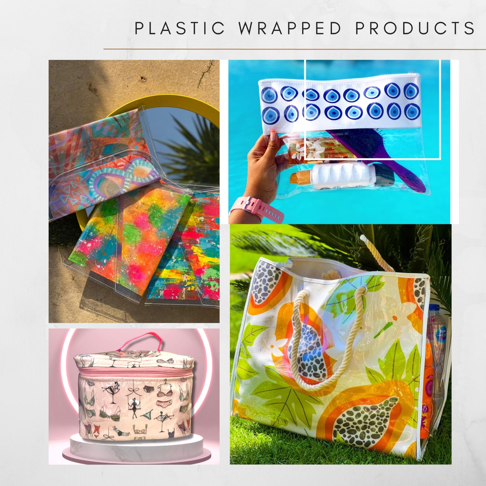 Plastic Wrapped Essential Products Img