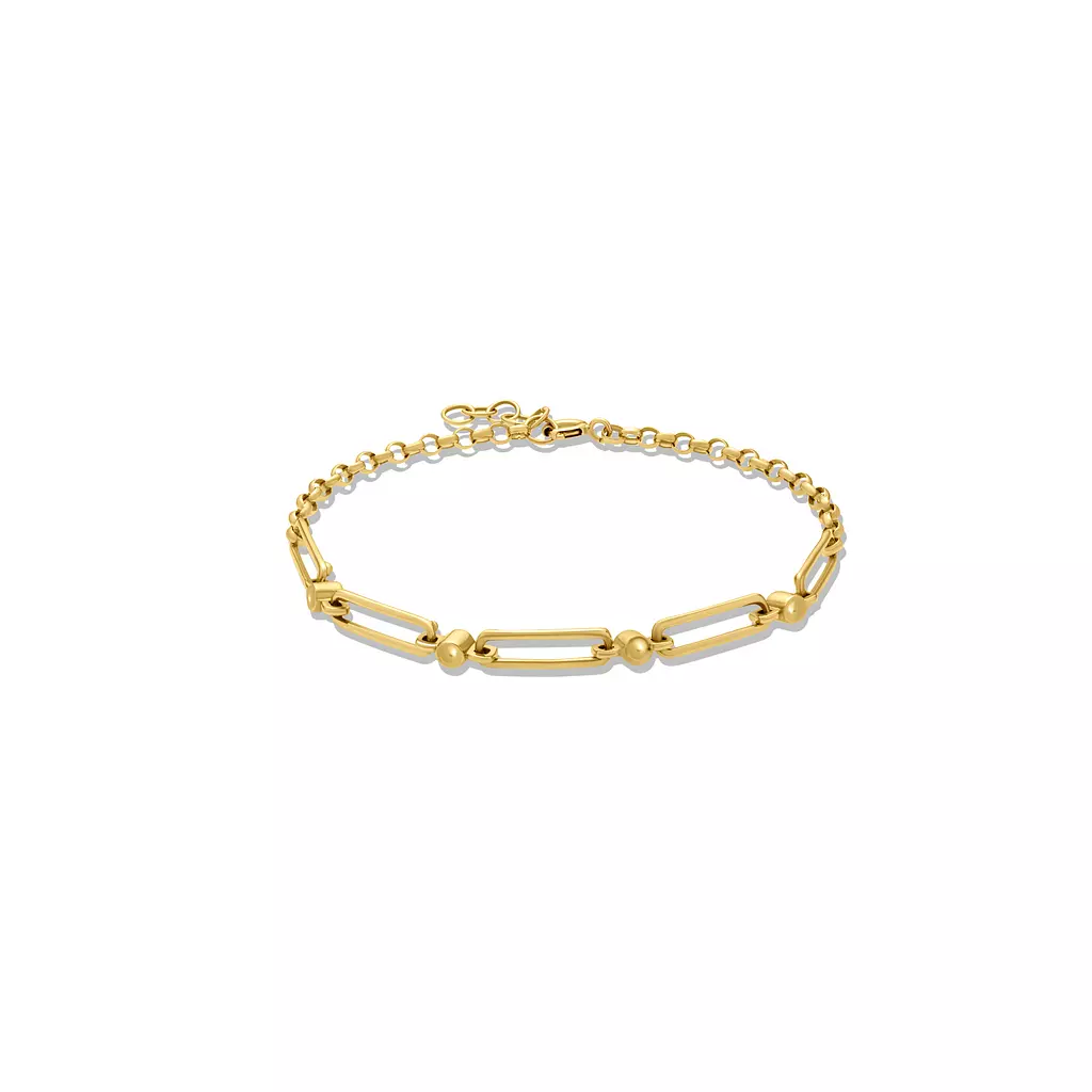 PaperClip Chain Bracelet - B7