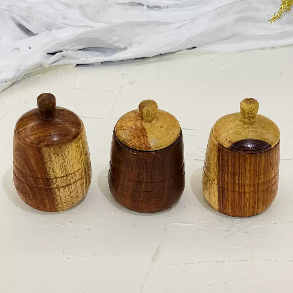 Set of 3 PCS Small Spice Container 130 ML