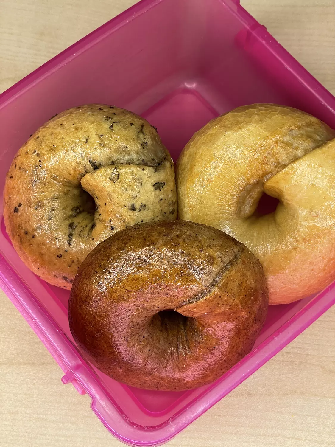 Mini Bagels Half a Dozen Mix 4