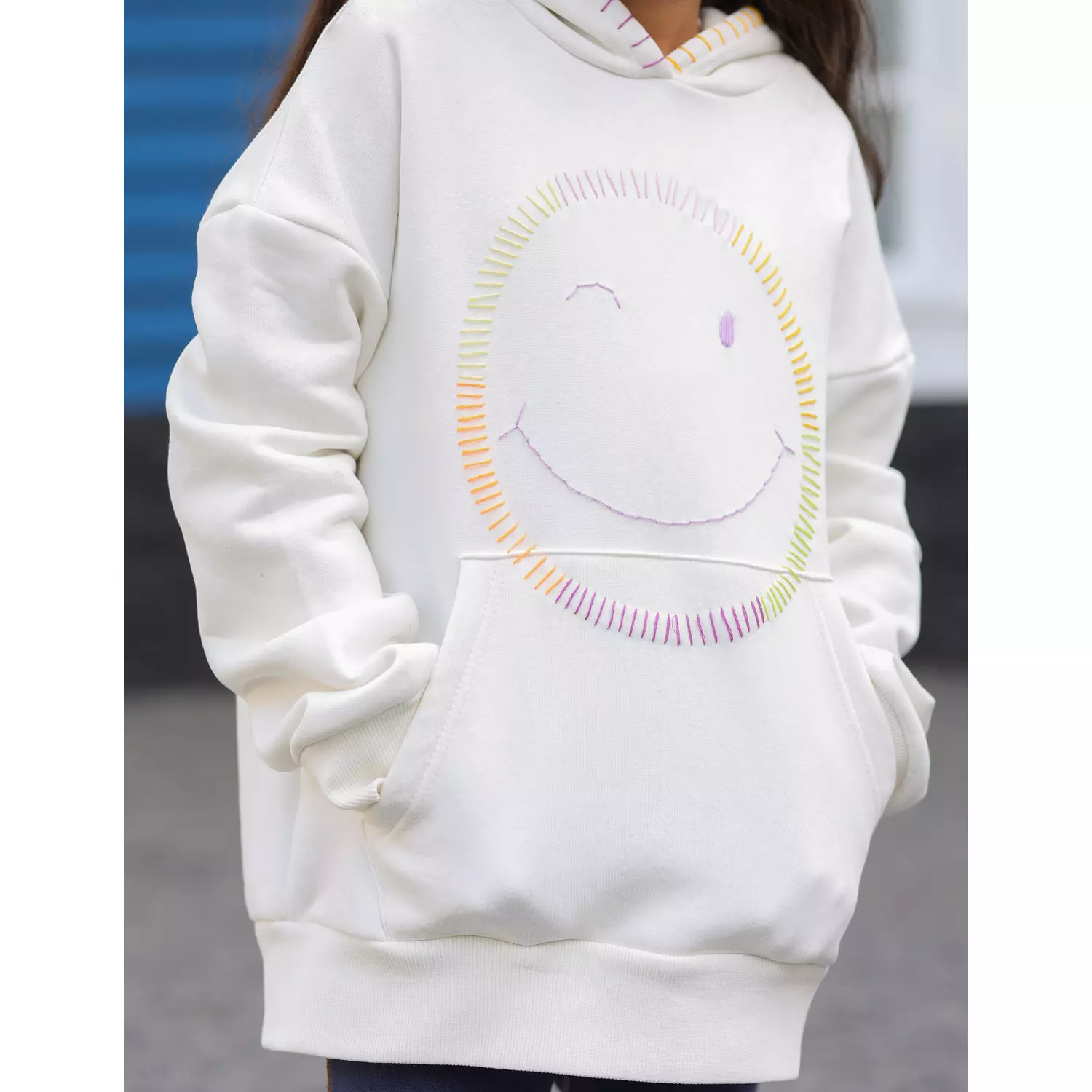 Smiley hoodie 3