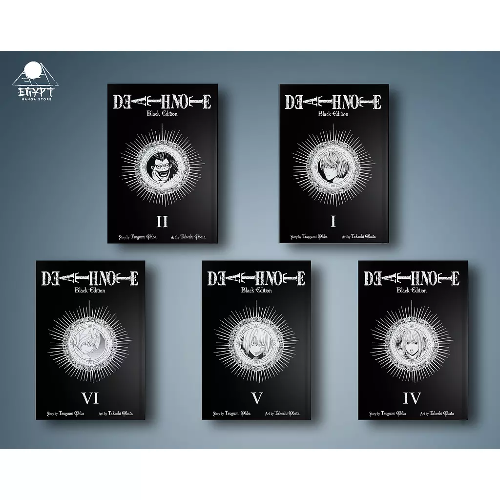 Death Note Black Edition (full set 6 volumes)