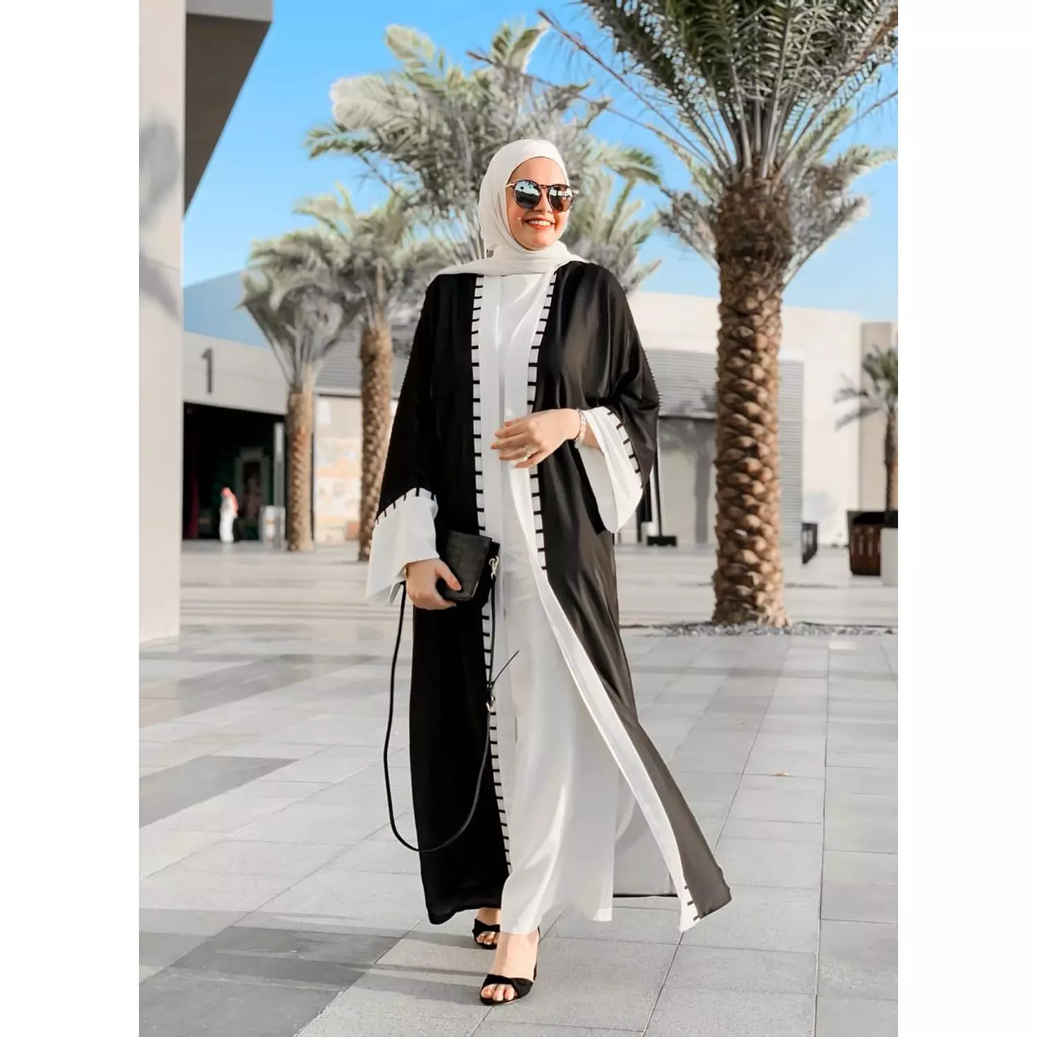 Double layer Abaya 0