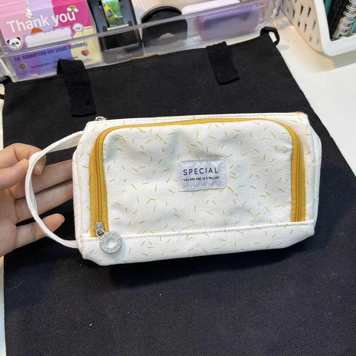 Square pencil case L 3