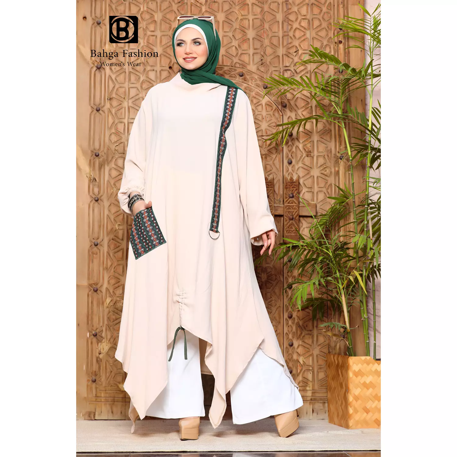 Cey tunic with one embroidery pocket..code 8095 3