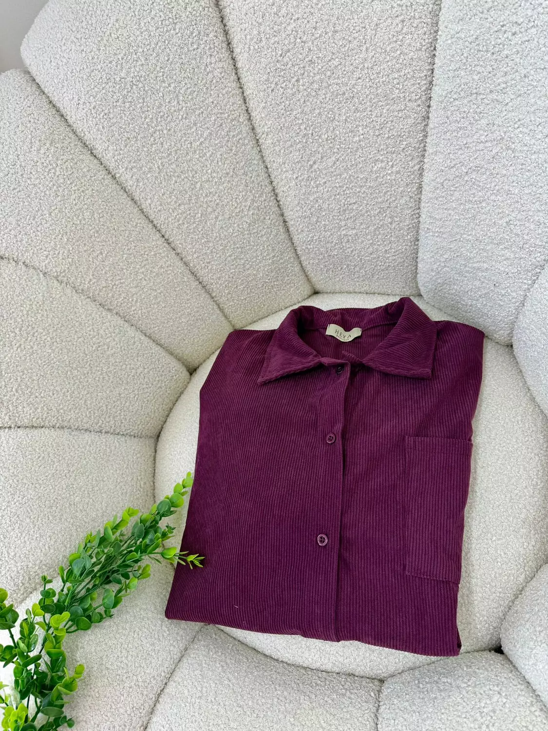 Chemise Maroon hover image