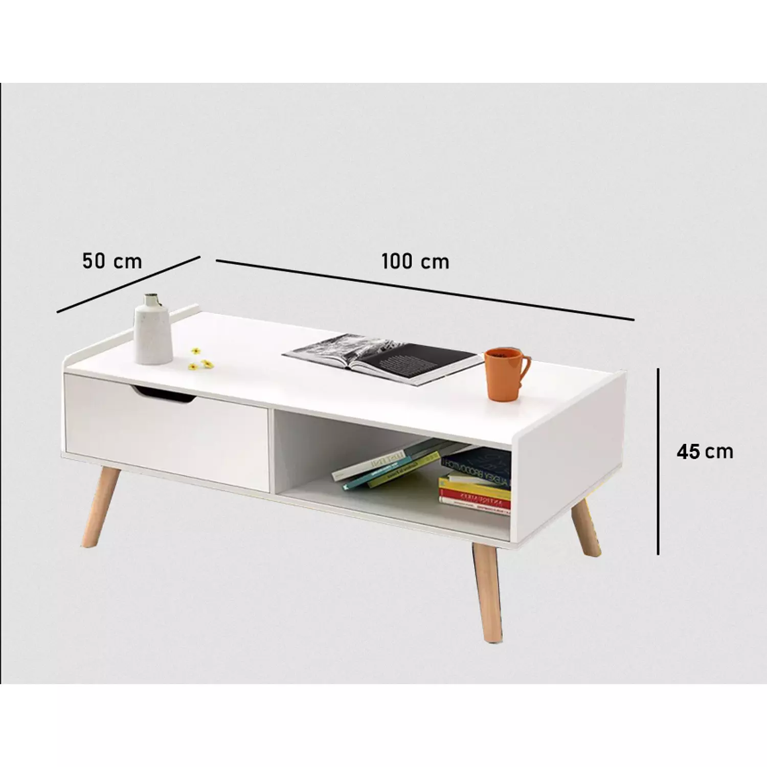 center table 100*x50x45 cm - artco.ct20 6