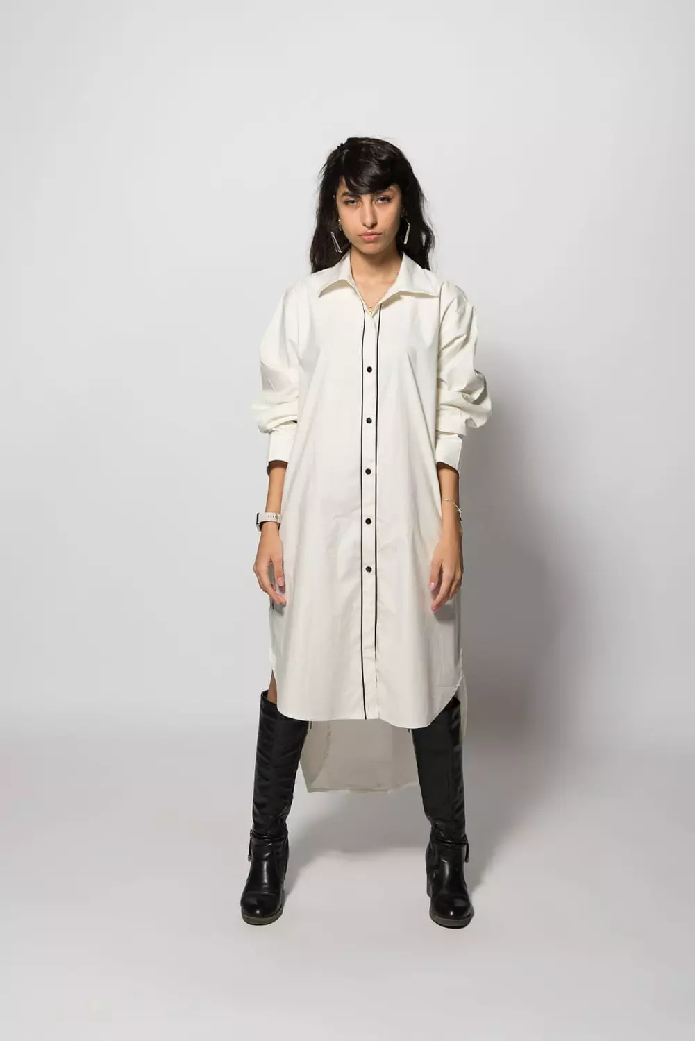 White Shirt Dress  hover image