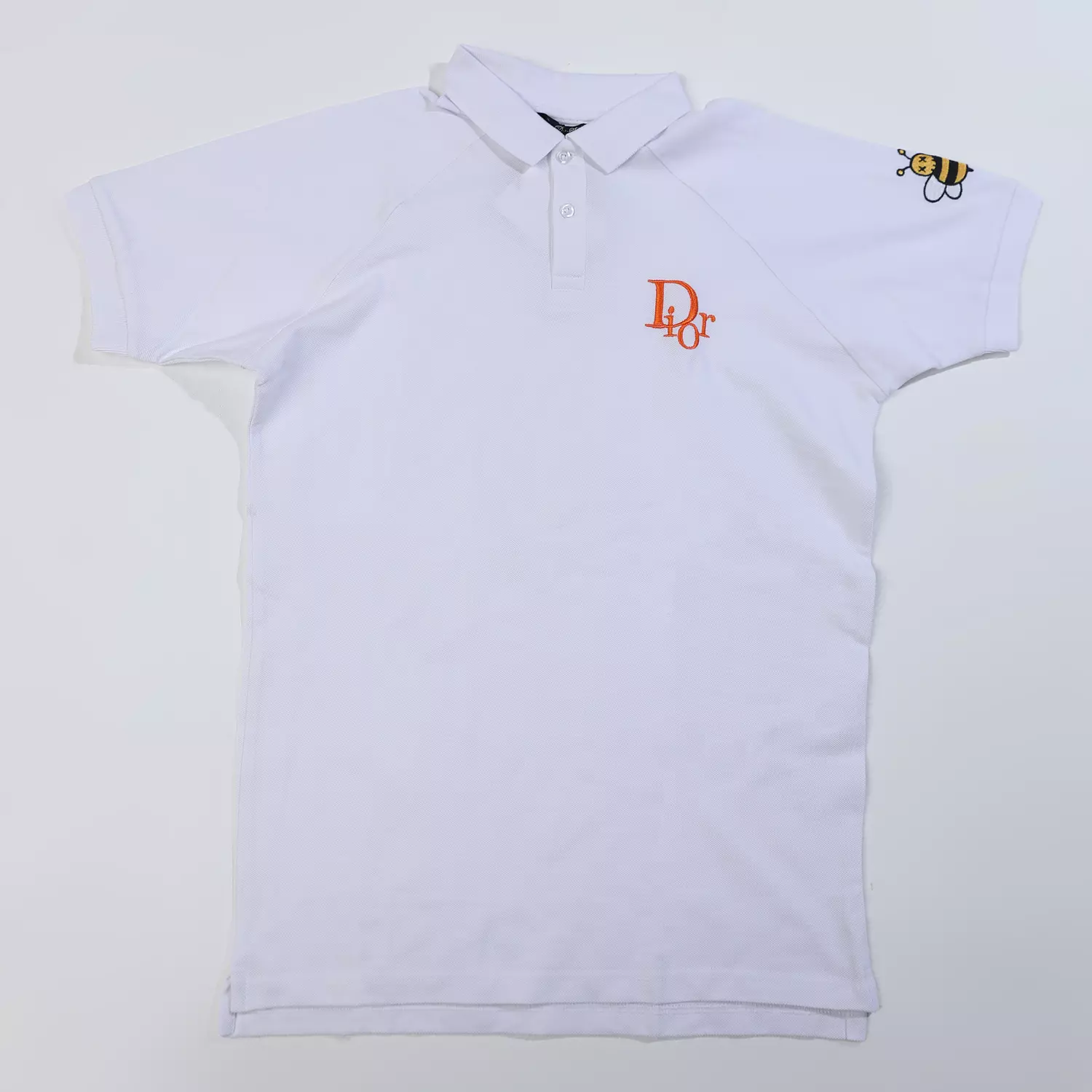 Polo T-Shirt with Bee Embroidery 2