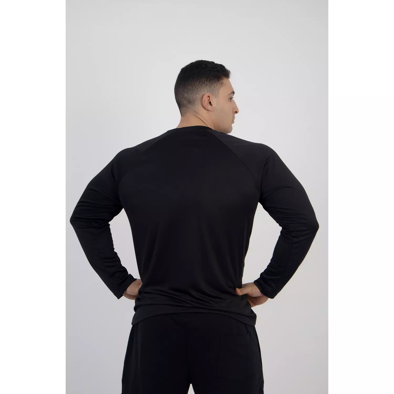 Black long sleeve  T-Shirt 1