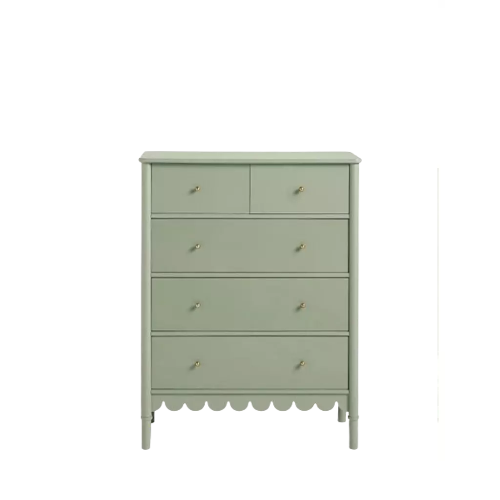 Fringed Chest of Drawers