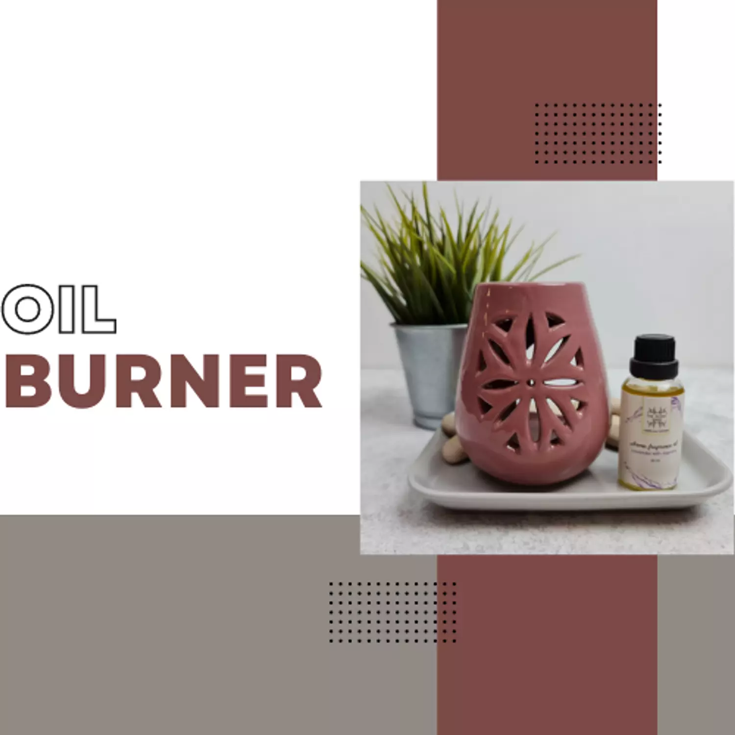 Pink oil burner  hover image