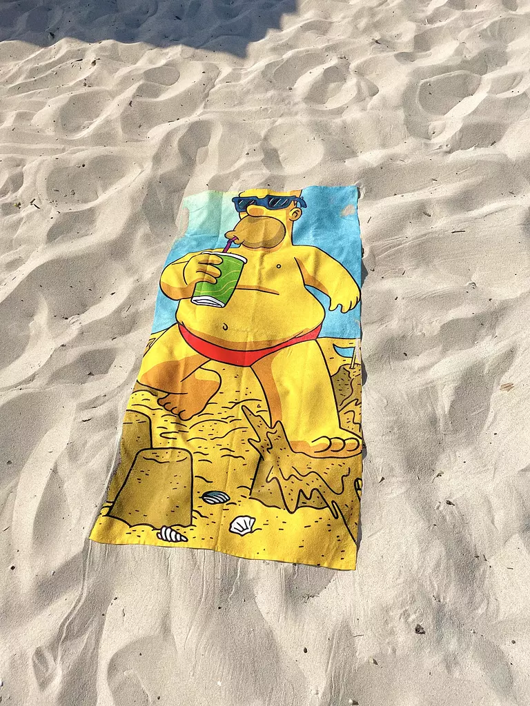 Simpson Summer Body Beach Towel