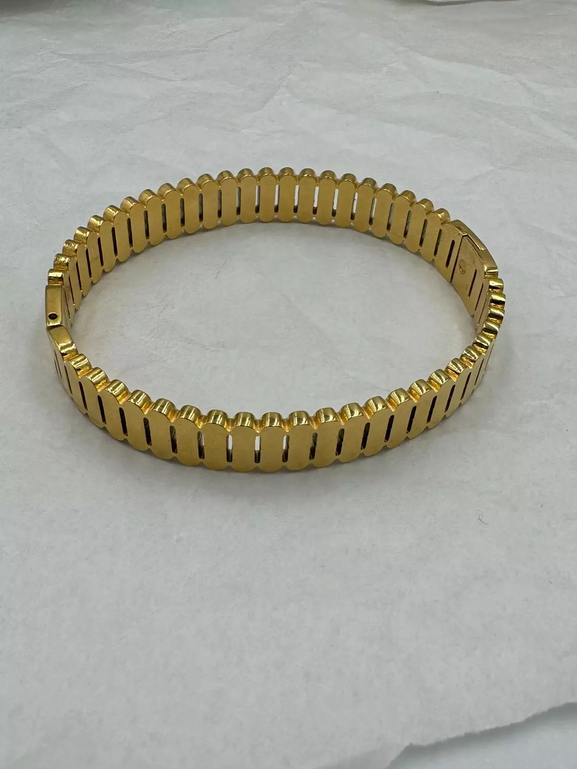 Golden mirror bracelet 1