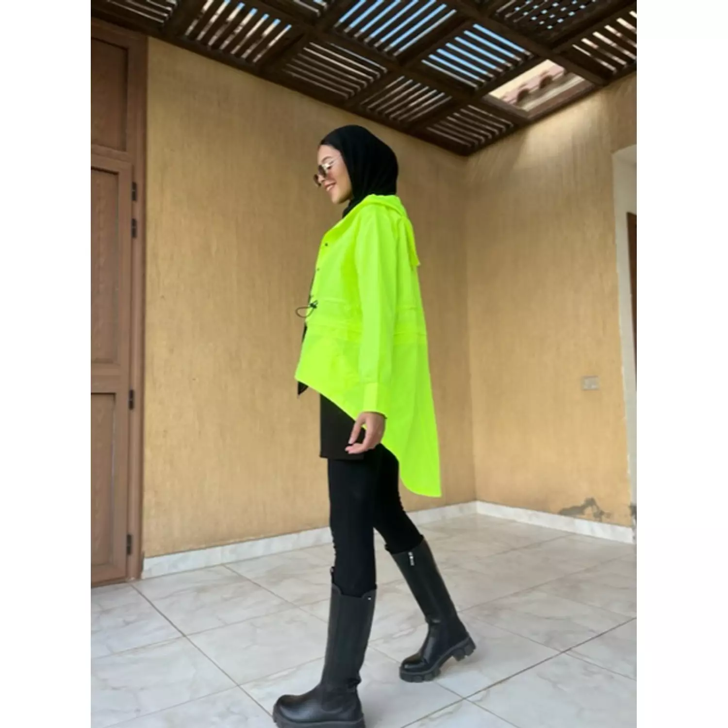 Neon waterproof jacket 5