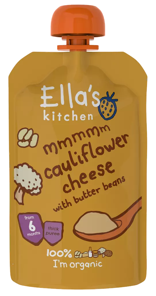 Ella's Kitchen -Cauliflower Cheese Veggies - 120 grams