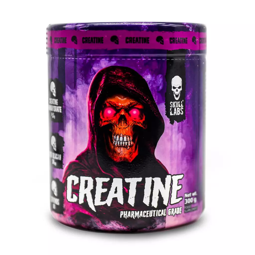 Skull Labs Creatine Monohydrate Pharmaceutical Grade-66Serv.-300G.-Unflavored