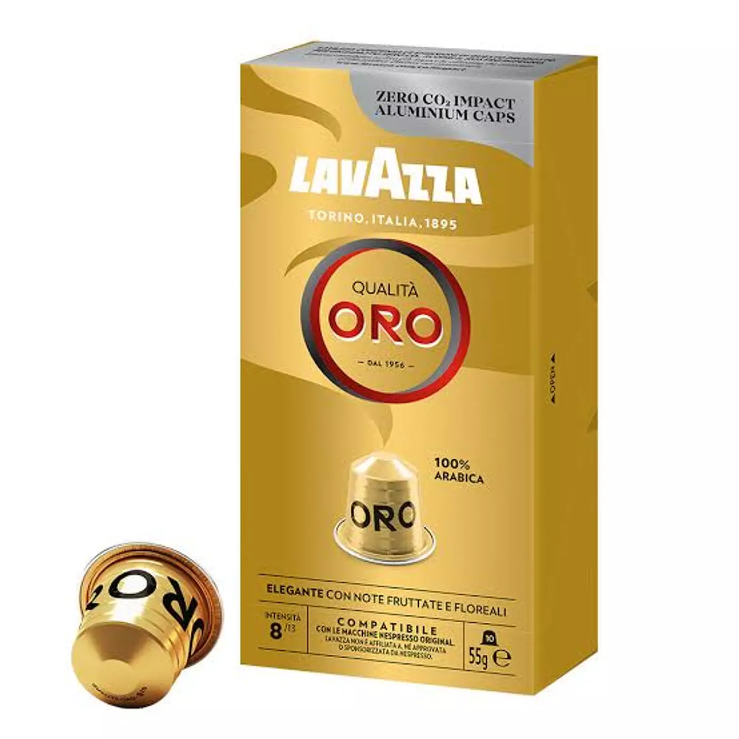 Lavazza Qualita ORO Nespresso Compatible Capsules  ( 10 Capsules )  hover image