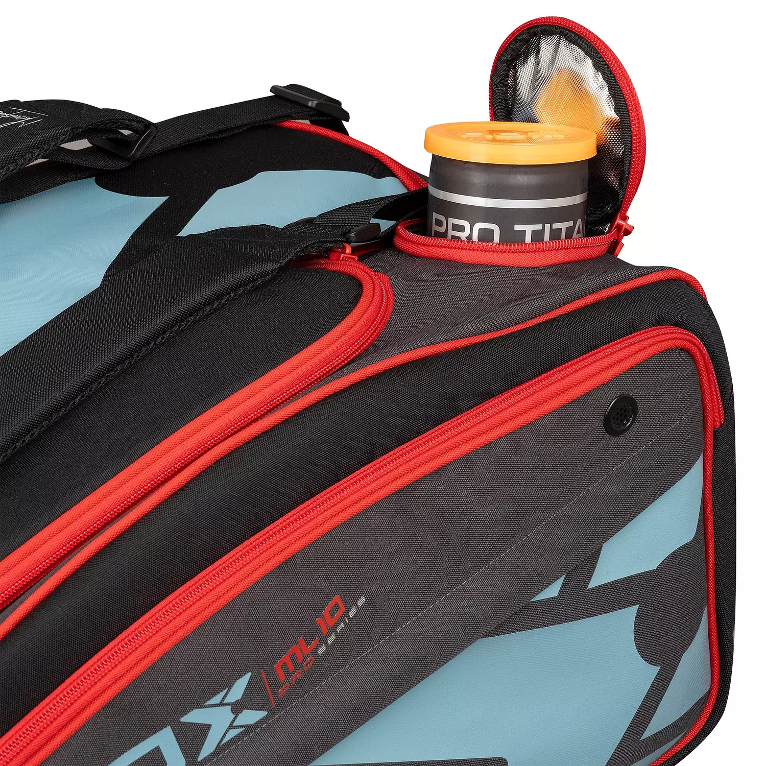 Nox ML10 Competition XL Compact Bag Red/Teal/Black 2025 9