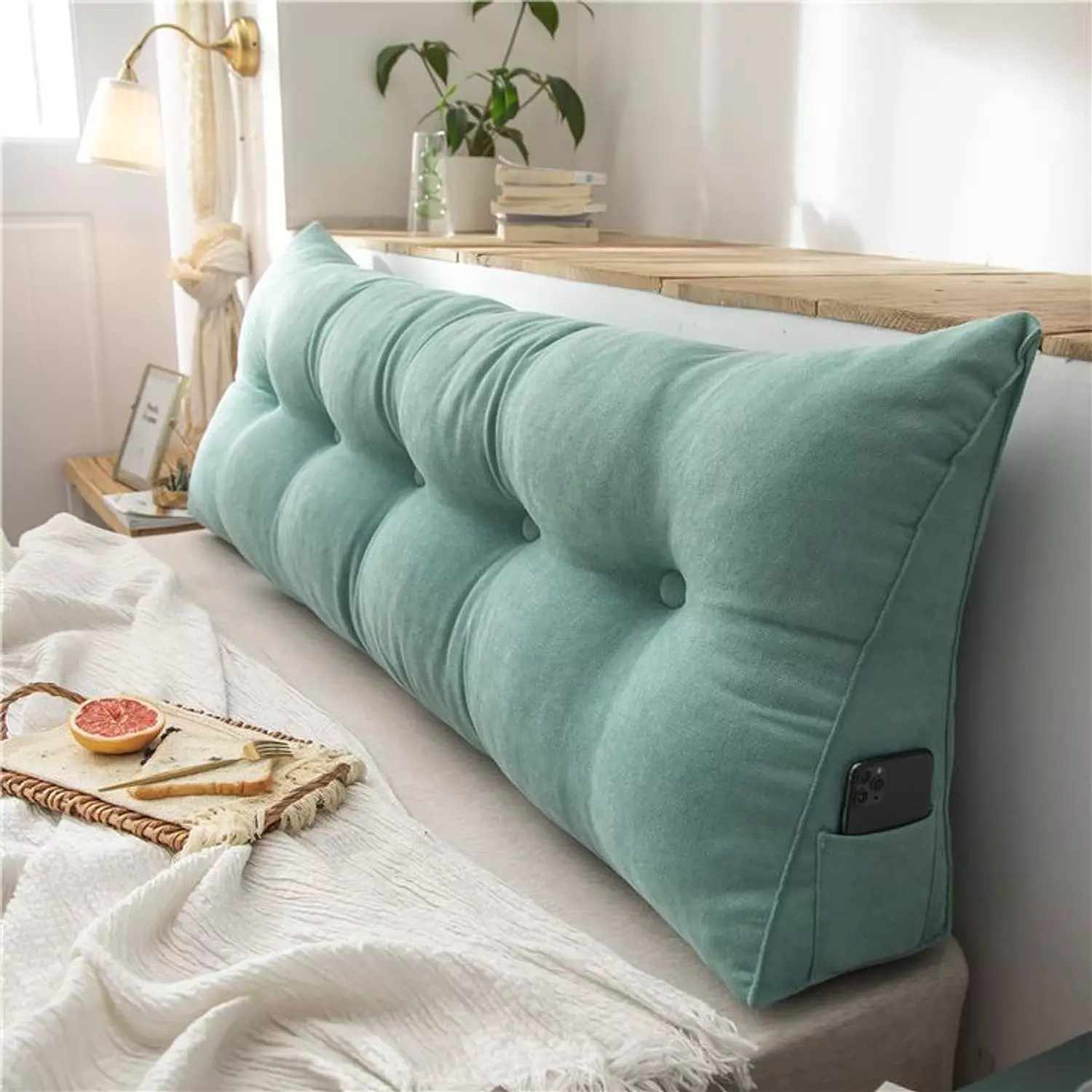 Bed back pillows 6