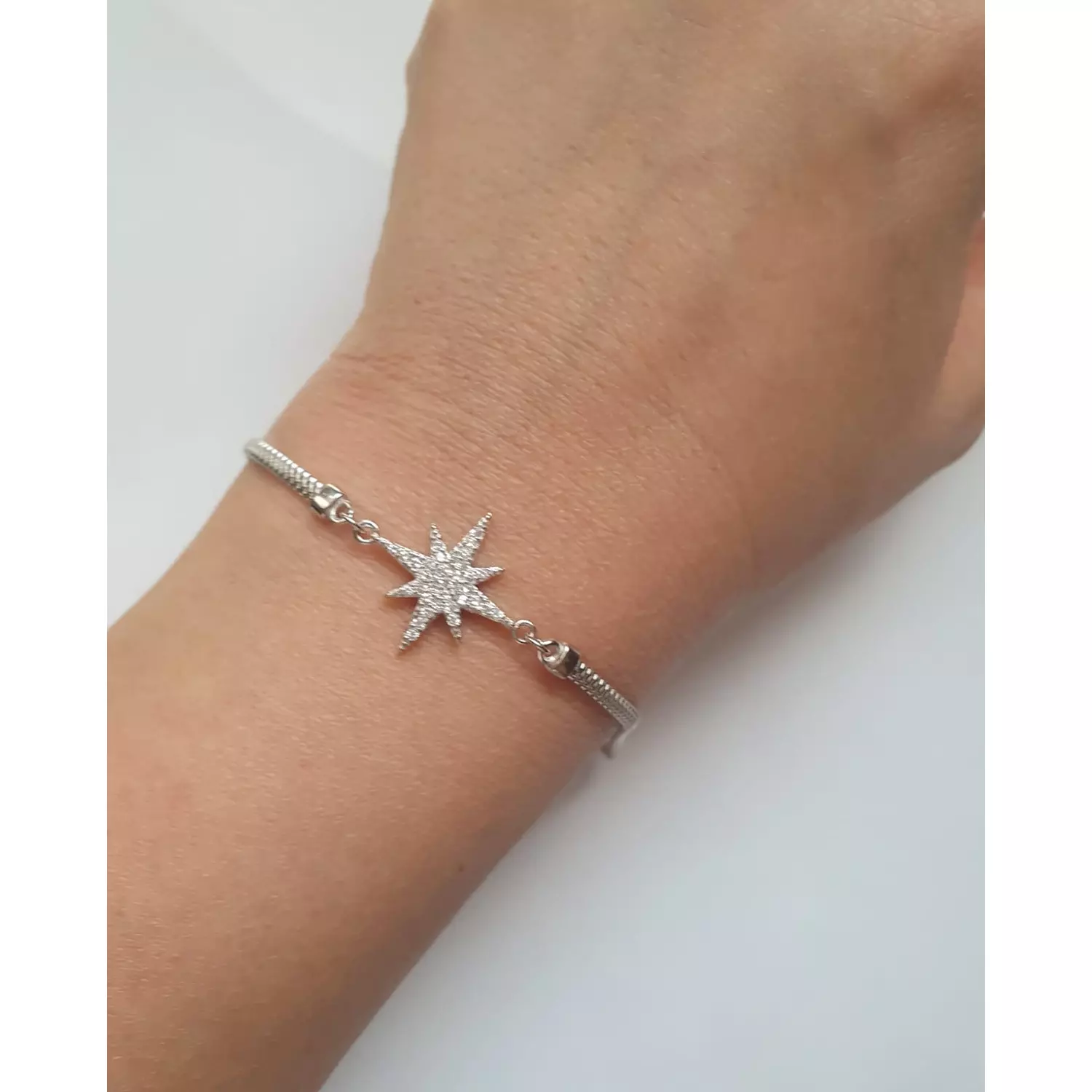 North star bracelet hover image