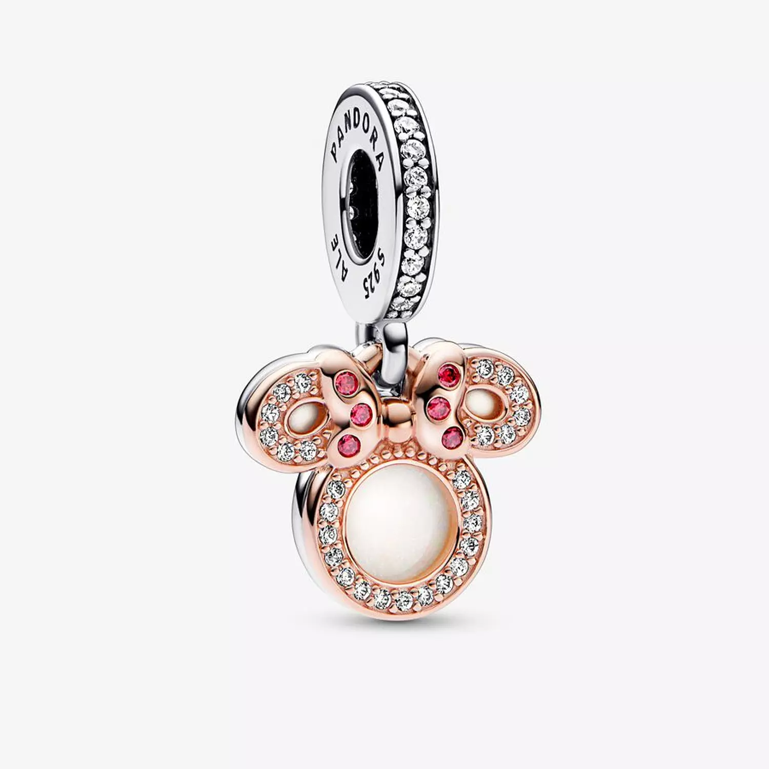 Sterling silver and 14k rose gold-plated unique metal blend-Charm-2023 C hover image