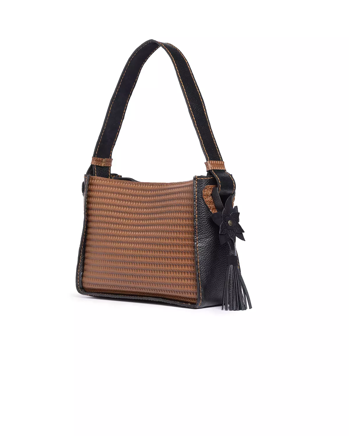 The Contrast Woven Bag hover image